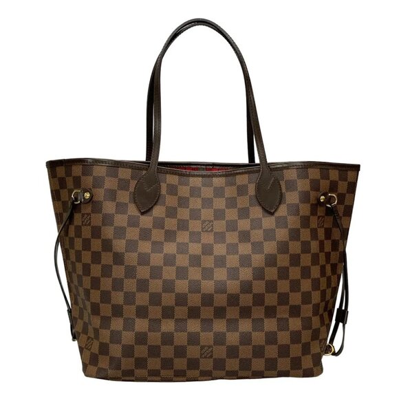 Auth LOUIS VUITTON Neverfull MM Ebene Damier Tote Bag - Picture 1 of 14